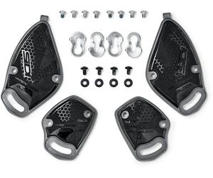 Sidi Hyper Extension Blocks Protectores articulares de tobillo, negro, Talla única