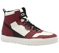 Sidi Lynx Zapatos de moto, negro/rojo oscuro, Talla 44