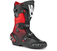 Sidi Mag-1 Botas de moto, negro/rojo, Talla 45