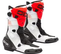 Sidi Mag-2 Air Botas de moto, negro-blanco-rojo, tamaño 41 para Hombres