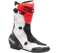 Sidi Mag-2 Air Botas de moto, negro-blanco-rojo, tamaño 45 para Hombres