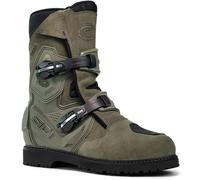 Sidi Mid Adventure 2 Gore-Tex Botas Motorcyle, verde, tamaño 43 para Hombres