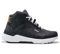 Sidi Nucleus Suede Zapatos de moto impermeables, Negro/Blanco, Talla 39