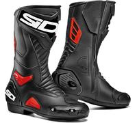 Sidi Performer Botas de moto, negro-rojo, tamaño 39 para Hombres