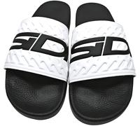 Sidi Pool Slide Zapatillas, negro-blanco, tamaño 45 para Hombres
