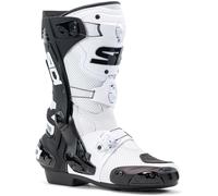 Sidi Rex Air Botas de moto, Blanco/Negro, Talla 43