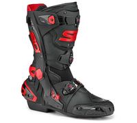 Sidi Rex Air Botas de moto, negro-rojo, tamaño 44 para Hombres