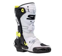 Sidi Rex CE Motocicleta Moto Botas Blanco/Negro/Amarillo