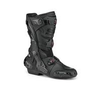Sidi Rex SPORTS Carreras Track Day Ajustable Moto Botas Negro