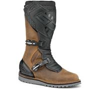 Sidi Trial Zero.2 Botas de motocross, negro-marrón, tamaño 44 para Hombres