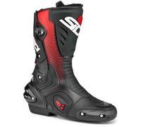 Sidi Vertigo 2 Sports Race Track Motocicleta Moto Botas - Negro/Rojo Fluo