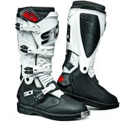 Sidi X-Power Botas de motocross, negro-blanco, tamaño 40 para Hombres