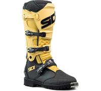 Sidi X-Power Enduro Botas de motocross, negro-oro, tamaño 43 para Hombres