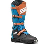 Sidi X-Power Enduro Botas de motocross, verde-azul-bronce, tamaño 47 para Hombres