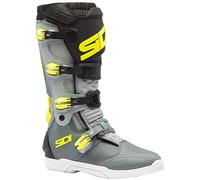 Sidi XPower SC Botas de motocross, gris/amarillo, Talla 47