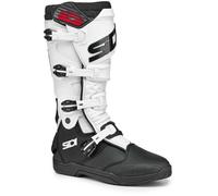 Sidi XPower SC Botas de motocross, negro-blanco, tamaño 45 para Hombres
