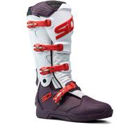 Sidi XPower SC Botas de motocross, Vino/Blanco, Talla 48
