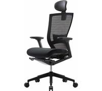 SIDIZ T50 Home Office Desk Chair: mecanismo avanzado para tu postura, espalda de malla ventilada, soporte ajustable para la cabeza, soporte lumbar de 2 vías, 3 vías de apoyo, diapositivas de asiento