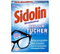 sidolin Toallitas limpiadoras para gafas, 4 unidades (4 x 20 unidades)