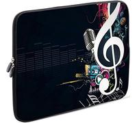 Sidorenko 15-15,6 Pulgada Funda para Laptop | Caja del Cuaderno Neopreno | Caja del Ordenador portátil Cremallera Duradera Protección de 3 Capas, Resistentes al Agua