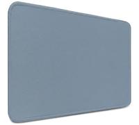 Sidorenko Alfombrilla de ratón de 28 x 20 cm, con bordes cosidos, antideslizante, alfombrilla para ratón en color gris azulado, alfombrilla para ratón para PC con superficie lisa, alfombrilla de ratón