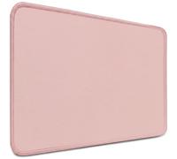 Sidorenko Alfombrilla de ratón de 28 x 20 cm, con bordes cosidos, antideslizante, alfombrilla para ratón en color rosa suave, alfombrilla para ratón para PC con superficie lisa, alfombrilla de ratón