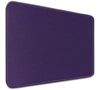 Sidorenko Alfombrilla de ratón de 28 x 20 cm, con bordes cosidos, antideslizante, color morado oscuro, alfombrilla para ratón para PC con superficie lisa, alfombrilla de ratón pequeña, para todos los