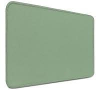 Sidorenko Alfombrilla de ratón de 28 x 20 cm, con bordes cosidos, antideslizante, color verde salvia, alfombrilla para ratón para PC con superficie lisa, alfombrilla de ratón pequeña, para todos los