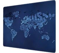 Sidorenko Alfombrilla de ratón - Mouse Pad 280 x 200 mm - Bordes sin Bordes - Superficie Especial Que Mejora la Velocidad y la precisión - Antideslizante - Azul