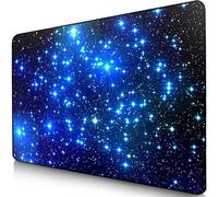 Sidorenko Alfombrilla de ratón - Mouse Pad 280 x 200 mm - Bordes sin Bordes - Superficie Especial Que Mejora la Velocidad y la precisión - Antideslizante - Azul