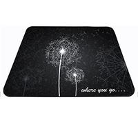 Sidorenko Alfombrilla de ratón - Mouse Pad 280 x 200 mm - Bordes sin Bordes - Superficie Especial Que Mejora la Velocidad y la precisión - Antideslizante - Gris