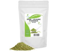 SIDR (JUJUBE) POWDER 100 gr - Polvo vegetal limpiador natural | Adecuado para todo tipo de cabello, incluyendo cabello fino, débil y dañado | 100% natural (100 gr)