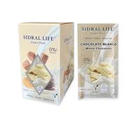 SIDRAL LIFE - Dulce/Saborizantes sin azúcar para leche,batidos o postres. Instantáneas en Polvo - Saborizantes Sin Azucar ni gluten y con Vitamina C y B12-15 Sobres(Chocolate Blanco)