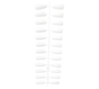 siduytin 1 Juego de tiras de uñas de calle de colores, pestañas adhesivas mate de colores falsos, calcomanías artísticas de cobertura completa, regalos de salón para mujeres y niñas , tipo 3