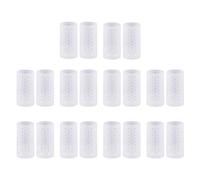 siduytin 10 pares de cubiertas de apertura suaves elásticas con punta de apertura suave y de tacón alto cubiertas suaves y perforadas y cubiertas de ampolla, 5CM, S
