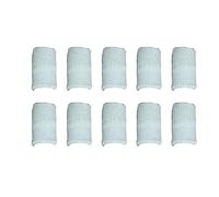 siduytin 10 Piezas Manga de la yema del Dedo Transpirable Soporte de la articulación de la Mano Mangas de compresión para Deportes de Baloncesto, Gris