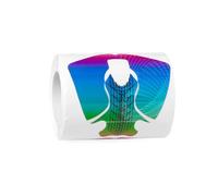 siduytin 100 piezas de pegatinas de extensión uñas, puntas manicura falsas, forma constructores, decoración arte curvo, plantilla moldeadora autoadhesiva, YC20