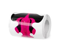 siduytin 100 piezas de pegatinas de extensión uñas, puntas manicura falsas, forma constructores, decoración arte curvo, plantilla moldeadora autoadhesiva, YC05