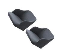 siduytin 2 Pack/Lote Funda de sillón versátil para Varios ajustes Funda de Silla elástica Curvada de poliéster fácil y Elegante Completa, Gris Oscuro