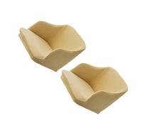 siduytin 2 pack/lote funda de sillón versátil para varios ajustes funda de silla elástica curvada de poliéster fácil y elegante completa, color crema