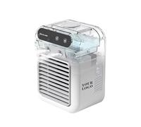 siduytin Botella rociadora con ventilador de enfriamiento por aspersión con ventilador de enfriamiento apagado nergética Bajo nivel de ruido Velocidad del viento de