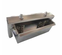 siduytin Caja de herramientas para prensar carnes, herramienta de prensa Manual para sándwich casero, carne vacuno, ladrillo, 1kg, Plata, 1KG