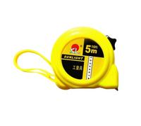 siduytin Cinta métrica retráctil Cinta métrica de Acero Mini tamaño Durable y Flexible con función antichoque incluida Medición en Pulgadas/métricas