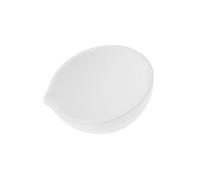 siduytin Cuenco de sílice de cuarzo premium para piedra de experiencia de crisol de fusión ampliamente utilizada, 500g 7.5x2.7cm