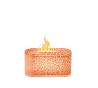 siduytin El pequeño difusor de aceite para habitación combina un difusor de aromaterapia, un humidificador y una luz nocturna con llamas, beneficios para la, HY06-grieta blanca