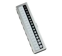 siduytin Escala de color de diamante Herramientas prueba maestras Peso diamante Palanca duradera precisión, plata, 20x5x1.6cm