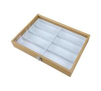 siduytin Estuche elegante para guardar gafas, mantiene el orden entre la colección de gafas de sol, joyas y relojes Estuche elegante para guardar, mantiene