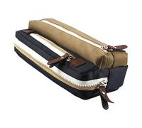 siduytin Estuche para lápices Kawaii de Gran Capacidad, Seguro, fácil organización, Bolsa Bonita de poliéster, sin Hilo Suelto, fácil de clasificar, artesanía Exquisita, marrón + Negro