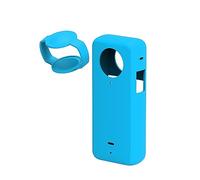 siduytin Funda de Silicona de protección Completa para Insta 360 X3 - Protector de Gel de sílice portátil elástico para cámara sin Carga, Azul