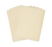 siduytin Herramienta de Microblading en Para blanco para práctica de cejas, hoja para colorear cejas, buena resistencia, plantilla de entrenamiento de 1mm, doméstico para principiantes, 5 piezas